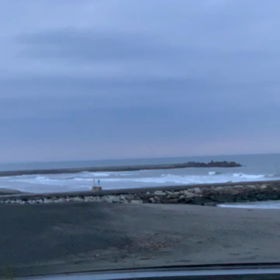 5月14日千葉北、東浪見の朝の波の画像