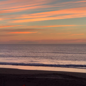 7月24日千葉北、東浪見の朝の波の画像