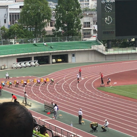 岡山県陸上競技選手権大会１日目の画像