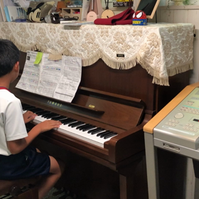 親子アンサンブルの画像