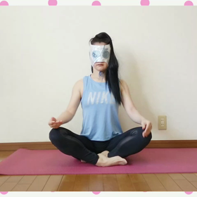 マスクヨガの画像