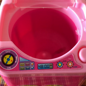 ダイソー　ミニ洗濯機の画像