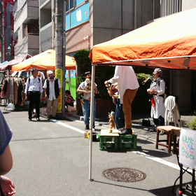 フリーマーケットの画像