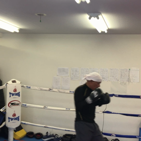 今日もスパーリングを＼(^-^)／の画像