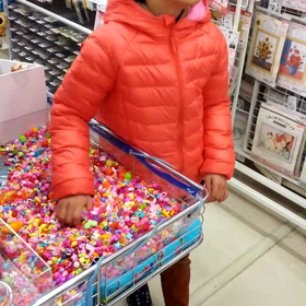 手芸店にての画像