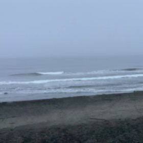7月5日千葉北、東浪見の朝の波の画像