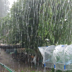 天気が凄いことになってる！！(゜ロ゜ノ)ノの画像