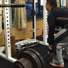 仲川さんデッドリフト２３０キロ４レップの画像