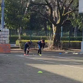 男子リレー選考会（スタート地点）④の画像