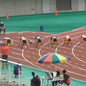 中学通信陸上 田中里歩さん 優勝の画像