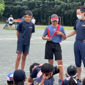 8月6日 10色リレー 優勝インタビューの画像
