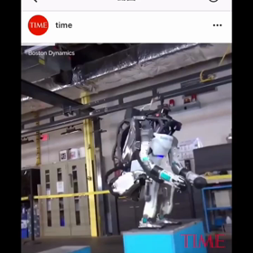 画面収録(録画)TIME誌のInstagram動画です！飛び跳ねるロボットすごい！の画像