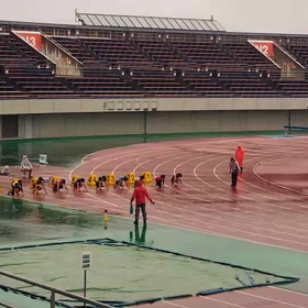 ６年女子100m予選②の画像