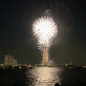 開港記念日花火の画像
