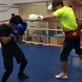 グローブをつけて。の画像