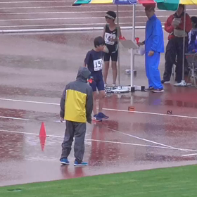 コンバインドB 藤﨑くんジャベリックボール投げ動画の画像