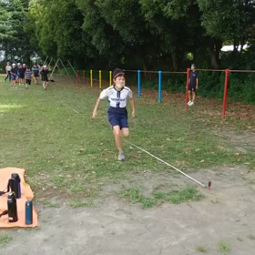 走り幅跳び④の画像