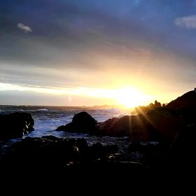 携帯冩眞館 動画 de  初日の出 2018年 種差海岸の画像