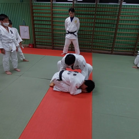 横受け身の画像