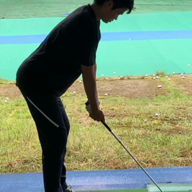 ゴルフ打ちっぱ　7月7日の画像