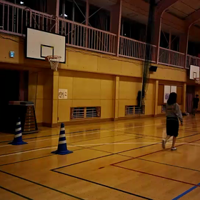 川越小 走り幅跳び練習(室内)④の画像