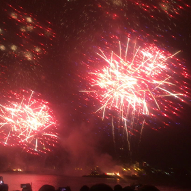 独立記念日の花火 ビデオの画像