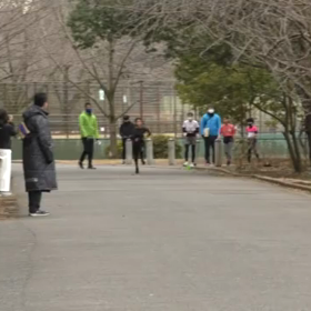 越谷春季記録会女子リレー選考会①の画像