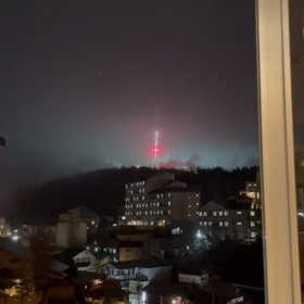 草津花火大会動画。の画像