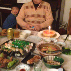 父、69歳誕生日。の画像