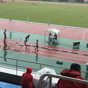 女子コンバインドB(走り幅跳び)②の画像