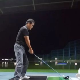 ティーアップして3ウッド！の画像