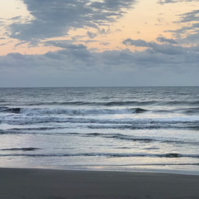 11月6日千葉北、東浪見の朝の波の画像