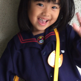 幼稚園に行く前にの画像