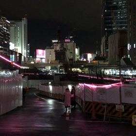 渋谷駅桜丘口地区・再開発の影響をもろにうける無名坂の画像