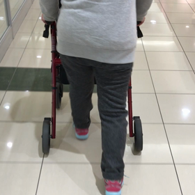 脚の運びを意識しての画像