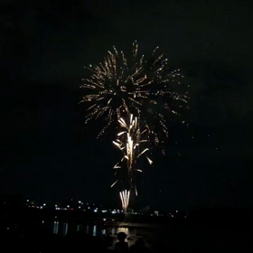 京都嵐山の花火 ライブ映像の画像