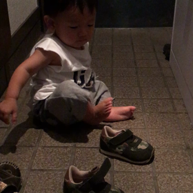 五男くん、1歳4ヶ月(^^)の画像