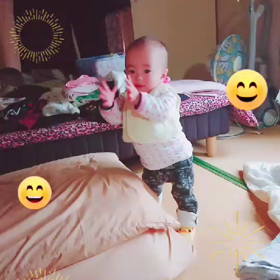 娘が立ったよ♥.｡.:*♡の画像