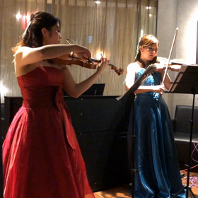 1月30日レストランライブのオープニングはバロックでの画像