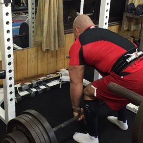 櫛山君デッドリフト２３０キロ５レップの画像