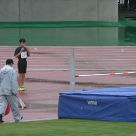 男子コンバインドA 走り高跳び③の画像