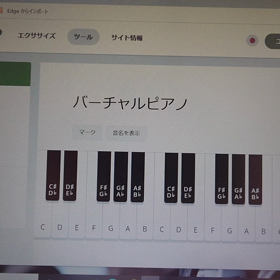 チューリップ演奏（笑）の画像