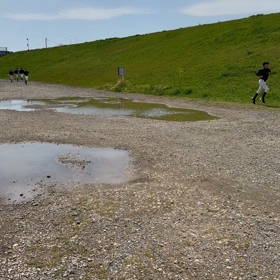 走り込みの画像