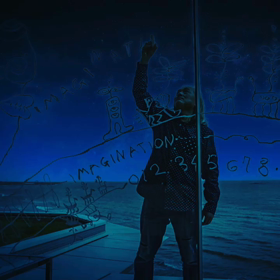 ライブペイント&イメージング花火の画像