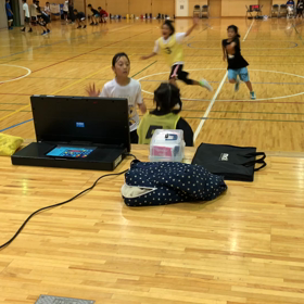 今日のバスケ練習(20190620)の画像