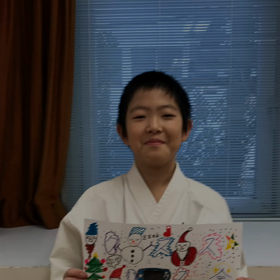 今日がクリスマス会の画像