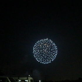 涼しくなって真夏の花火！の画像