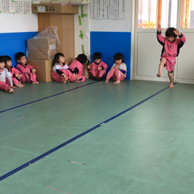 福島県郡山市 習い事 側転のやり方！年中さん！！の画像