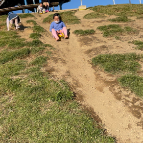 すーちゃんと公園の画像