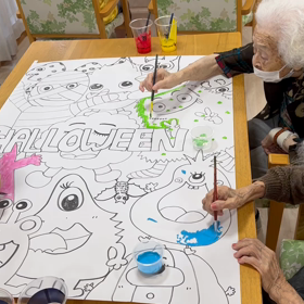 ハロウィンポスターの画像